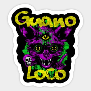 Guano Loco Graffiti Sticker